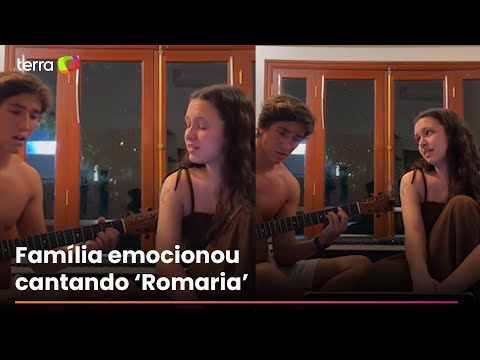 Elis Regina's grandchildren pay tribute and sing the artist's song