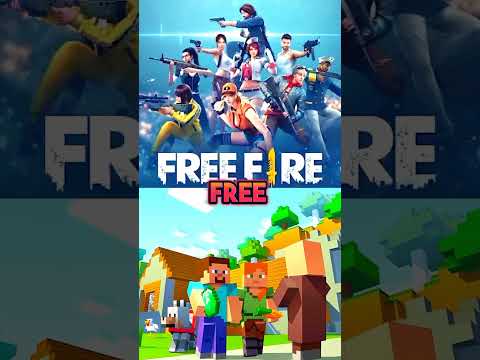 Free Fire VS Minecraft Battle? Which game Is Better? #shorts