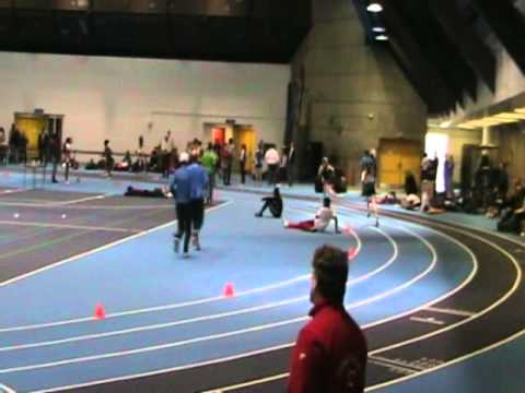 2012 U of T Fred Foot Womens 300m Timed Finals Heat 7 - 1-21-12