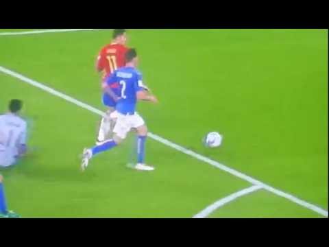 Gol de Vitolo España 1 vs Italia 0