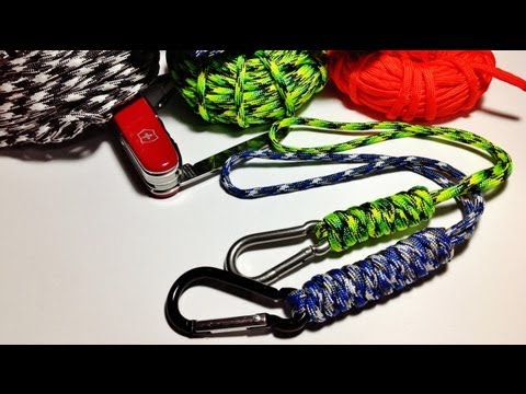 Learn How to Tie a  Snake Knot Paracord Lanyard