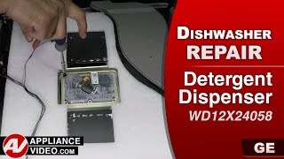 GE Dishwasher - Door Does Not Open - Detergent Dispenser Repair