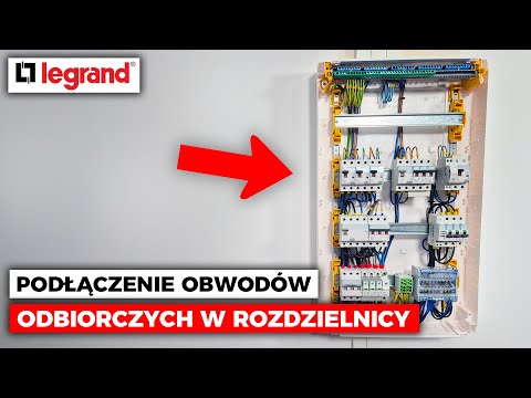 Podłączenie obwodów odbiorczych instalacji | Rozdzielnica modułowa XL3 | Aparatura TX3 Legrand - 1/2