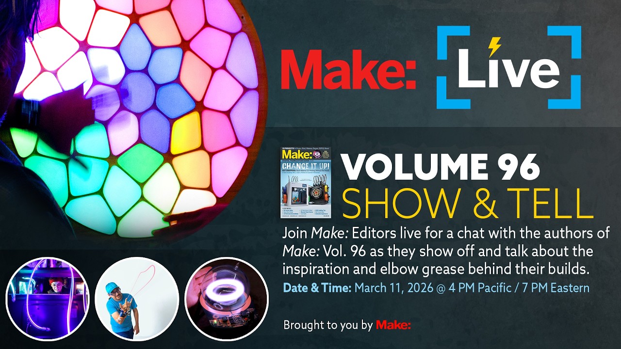 Make: Live - Volume 96 Show & Tell