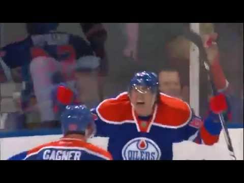 Nail Yakupov's First NHL Goal - Jan 22nd 2013