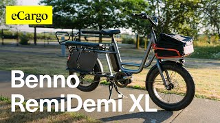 Retro inspired Benno RemiDemi XL #ebike #benno #cargobike