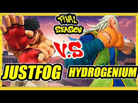 SFV CE 🔥 Justfog (Ryu) vs Hydrogenium (Zeku) 🔥 Ranked Set 🔥 Street Fighter 5