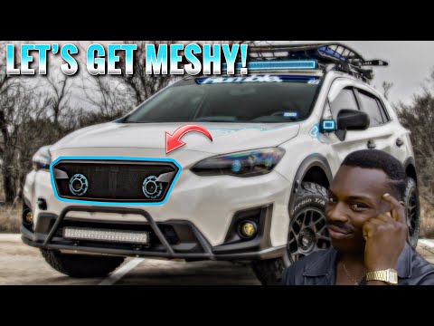 DIY Mesh Grille For Your Crosstrek!