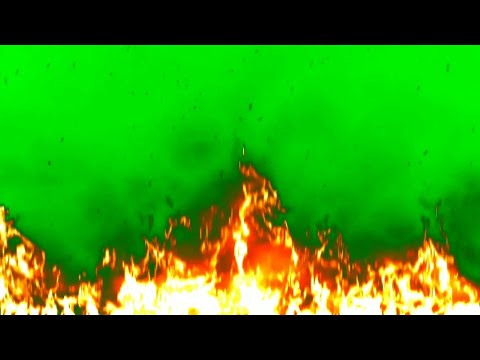 Fire Flame Green Screen - Black Screen Effects with sound No copyright