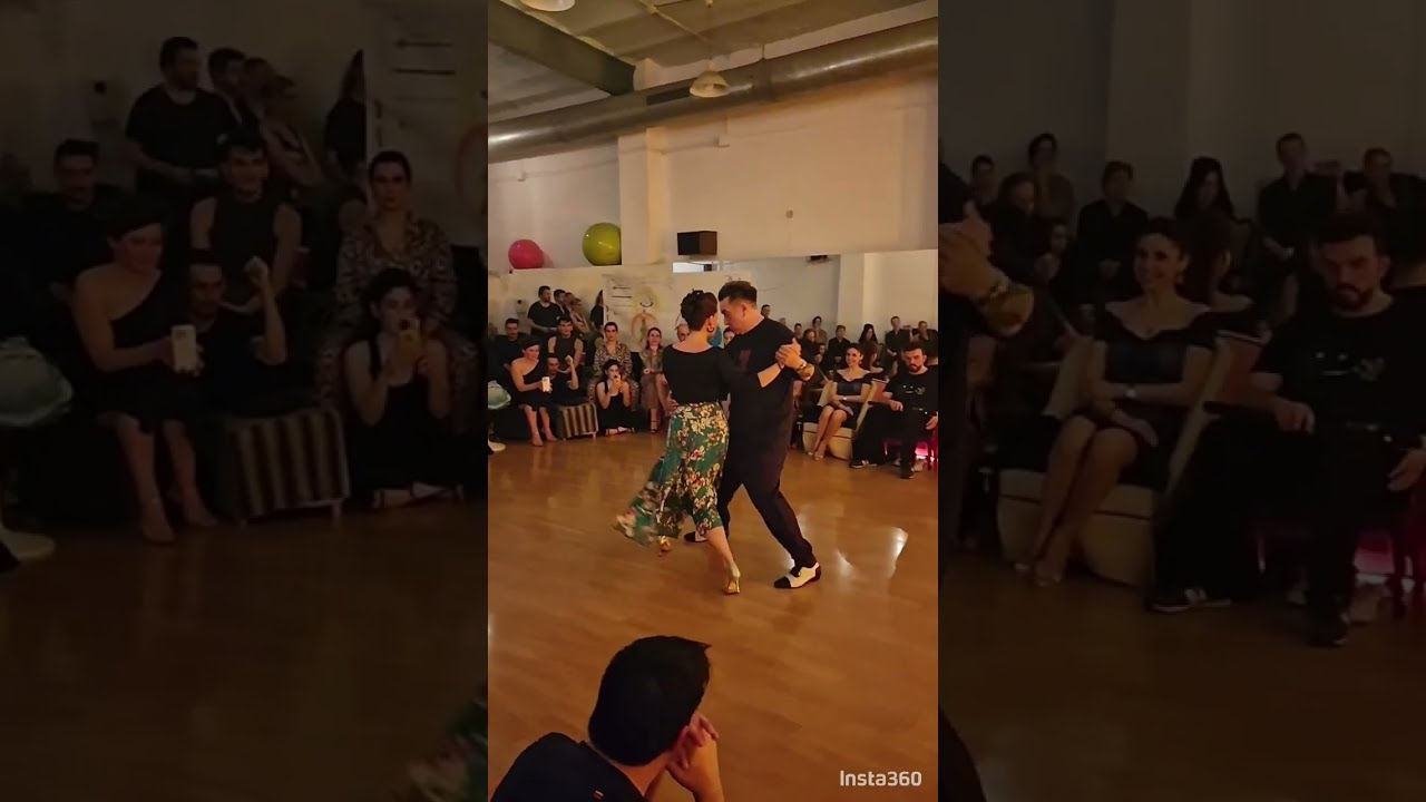 Mariano "Chicho" Frumboli y Juana Sepulveda - Barcelona 3rd February 2024 Exhibition after Stage