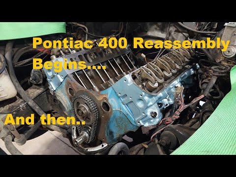 Pontiac 400 Firebird Trans Am Reassembly Begins!... and then