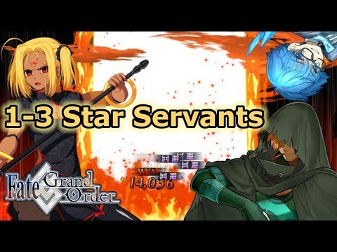 Berserker Nezha Final Fight: 1-3 Star Servant Setup - Lostbelt 4: Yuga Kshetra [FGO JP]