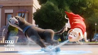 DC League Of Super-Pets | Krypto Vs. Ace The Dog | ClipZone: Comedy Callbacks