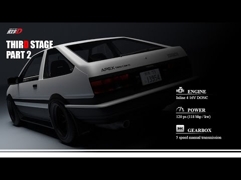 Initial D | Анхны D | first stage 4 | part 2