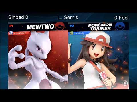 CWA Wifi Weekly 37 - Sinbad (Pokemon Trainer) vs All (Mewtwo) Losers Semifinals