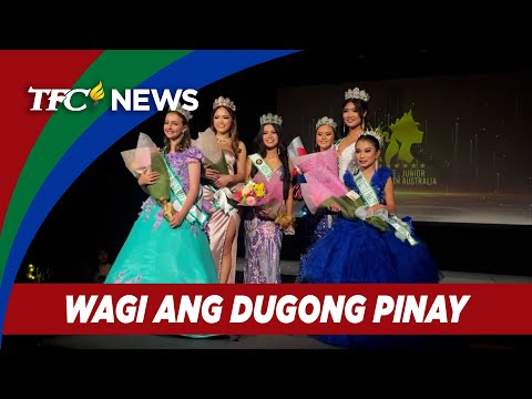 Beauty queens na may dugong Pinoy nag-uwi ng korona sa beauty pageants sa Australia TFC News