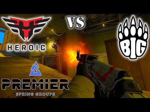 Heroic vs BIG Highlights BLAST Premier: Spring Groups 2023 - CSGO
