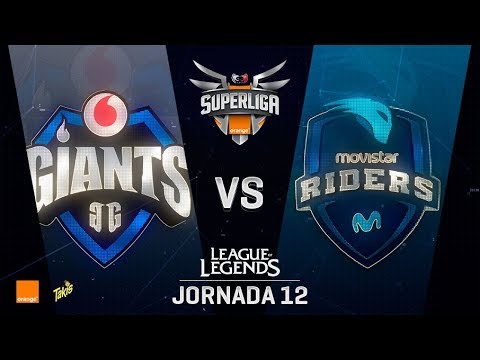 VODAFONE GIANTS VS MOVISTAR RIDERS | Superliga Orange J12 | Partido 1 | Split Verano [2018]