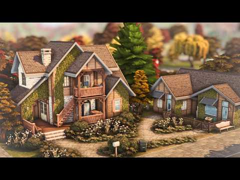 Cat Shelter with Cosy House | The Sims 4 | Stop Motion Build [No CC]