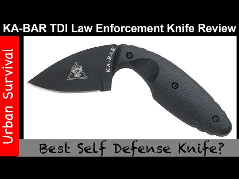 KA-BAR TDI Review — Best Self‑Defense Knife for Law Enforcement?