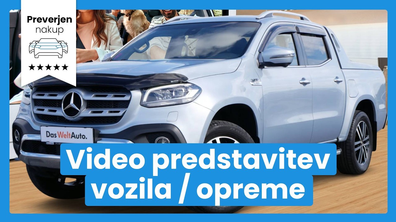 Mercedes-Benz X-Razred 350 d 4Matic Doppelkabine - SLOVENSKO VOZILO