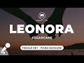Leonora - Sugarcane (Female Key - Piano Karaoke)