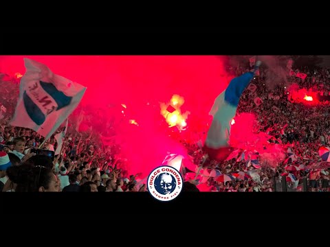 "Impresionante aliento de la Hinchada de Nacional - Nacional vs Peñarol 2023" Barra: La Banda del Parque • Club: Nacional • País: Uruguay