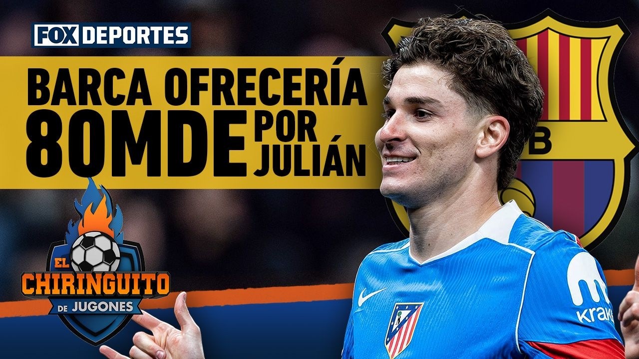 👀🔥 BARCELONA ofrecería 80 millones de euros para FICHAR a JULIÁN ÁLVAREZ | El Chiringuito