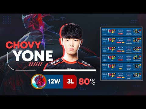 GALEFORCE YONE?? CHOVY'S new STRATEGY is TAKING OVER KOREAN CHALLENGER!