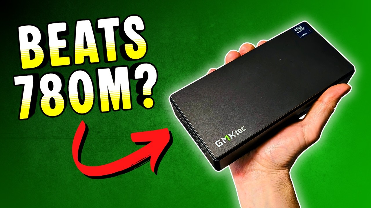This Intel Mini PC Beats 780M… Seriously [GMKtec NucBox K13 Review]