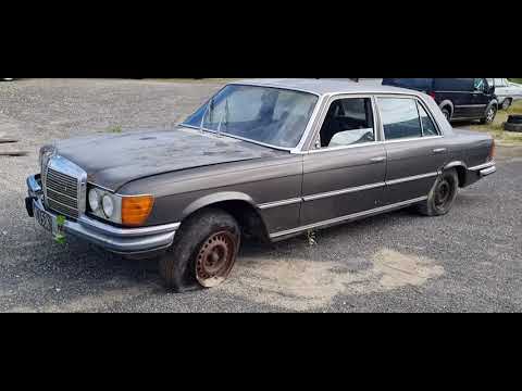 1973 Mercedes-Benz 450 sel barn find.