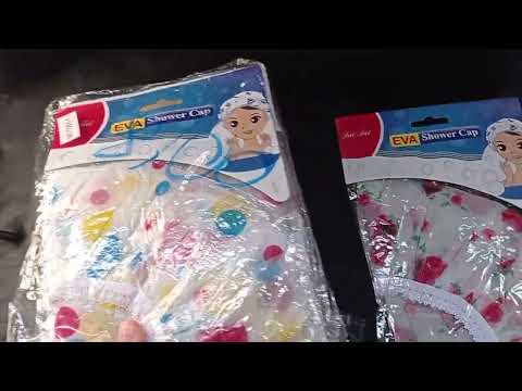 PACOTE TOUCA DE BANHO RENDINHA COM 12 UN