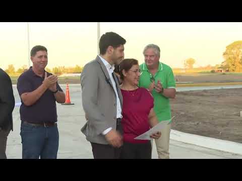 Inauguración rotonda rutas 70 y 68S en Humboldt