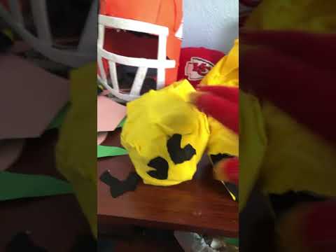 PAC man and stunt double are ready