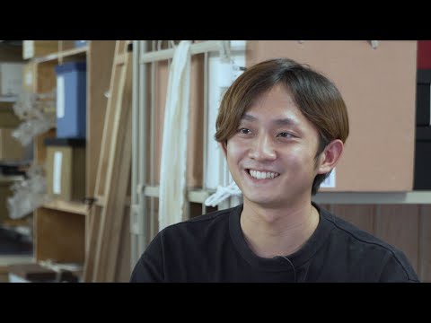 【舞台芸術 現場の声シリーズ】岡田陽向「絵を描く仕事…これは面白そうだ!」