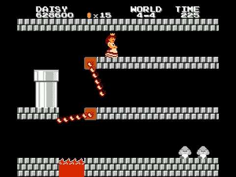 Super Mario Bros.: The Lost Levels Daisy Edition - World 4-4