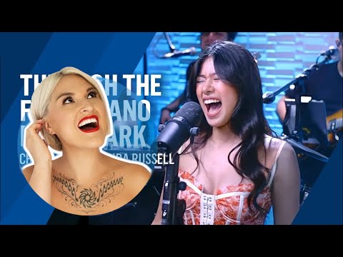 Vocal Coach Reacts to GiGi De Lana Through the Fire x Piano in The Dark | Chaka Khan Brenda Russell