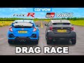 Toyota GR Yaris v Honda Civic Type R - DRAG RACE