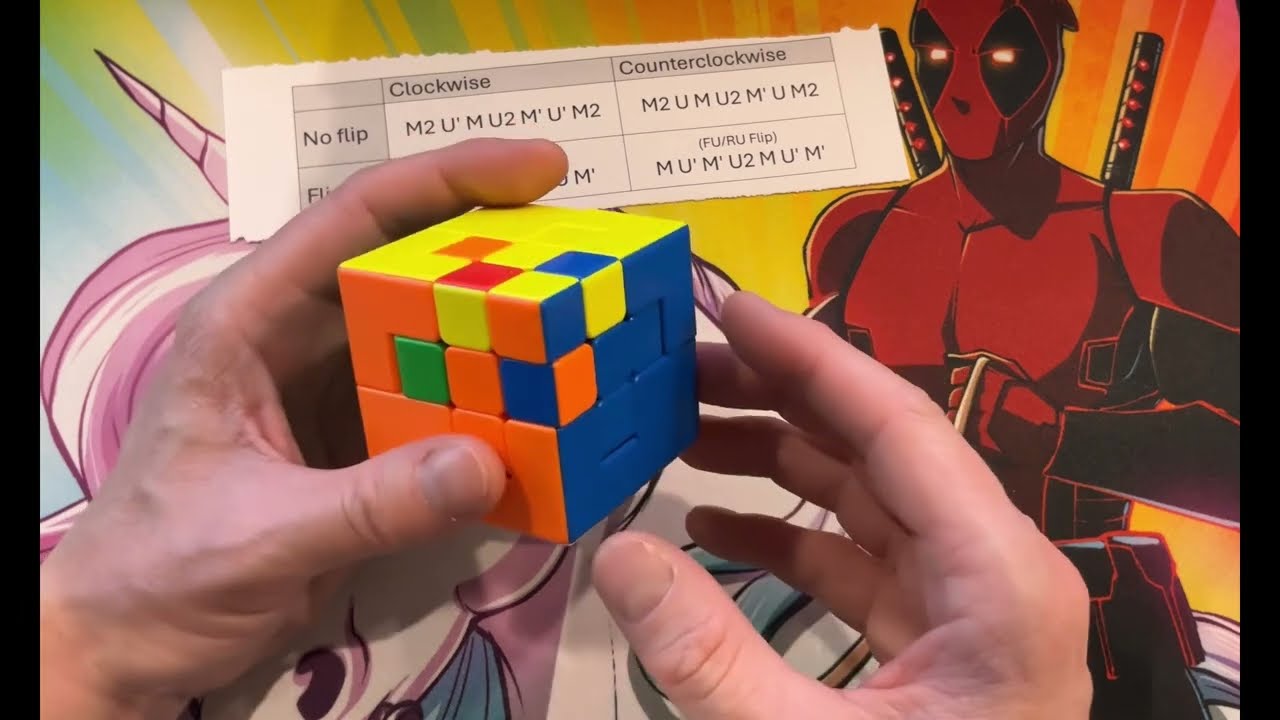 Puppet Cube v2 - full example solve