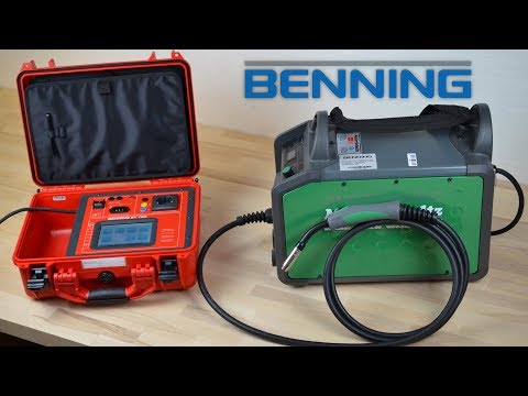 Electrical testing of welding equipment – ​​BENNING ST 760
