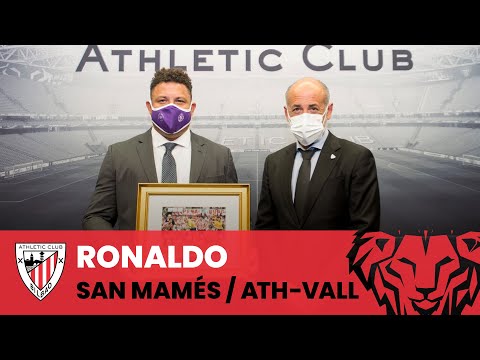 Imagen de portada del video Ronaldo en San Mamés I Athletic Club- Real Valladolid I Agur-ekitaldia