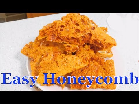 How to Make Honeycomb also known as Cinder Toffee or Hokey pokey