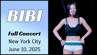 250610 비비 BIBI - Full concert (26 songs) live @ Radio City Music Hall, NYC Fancam