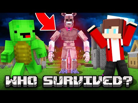 muzin - JJ And Mikey Who SURVIVED in Minecraft Maizen