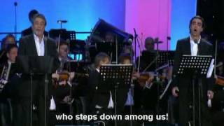 Placido Domingo &amp; Rolando Villazon   Au fond du temple saint Live from Waldbühne   2006