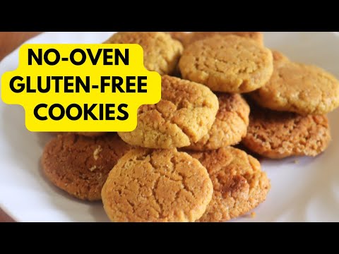 Stovetop Gluten-Free Cookies with Gram Flour| How to Make Cookies Without an Oven
