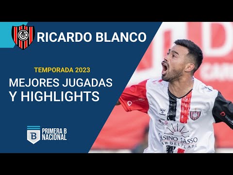 Ricardo Blanco | Mejores jugadas y highlights |  Chacarita  | Primera B Nacional 2023