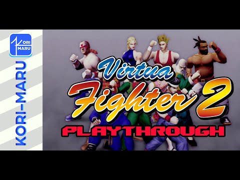 Virtua Fighter 2 - Arcade Mode Playthrough
