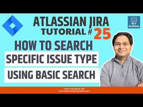JIRA Tutorial 25 Search a Particular Issue Type in JIRA Using Basic Search