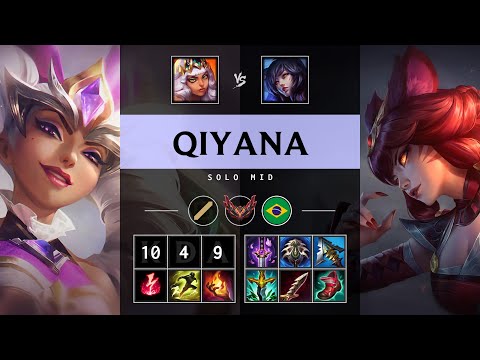 Qiyana Mid vs Ahri - BR Grandmaster Patch 25.19